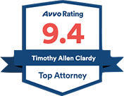 Avvo Rated Timothy Allen Clardy 9.4